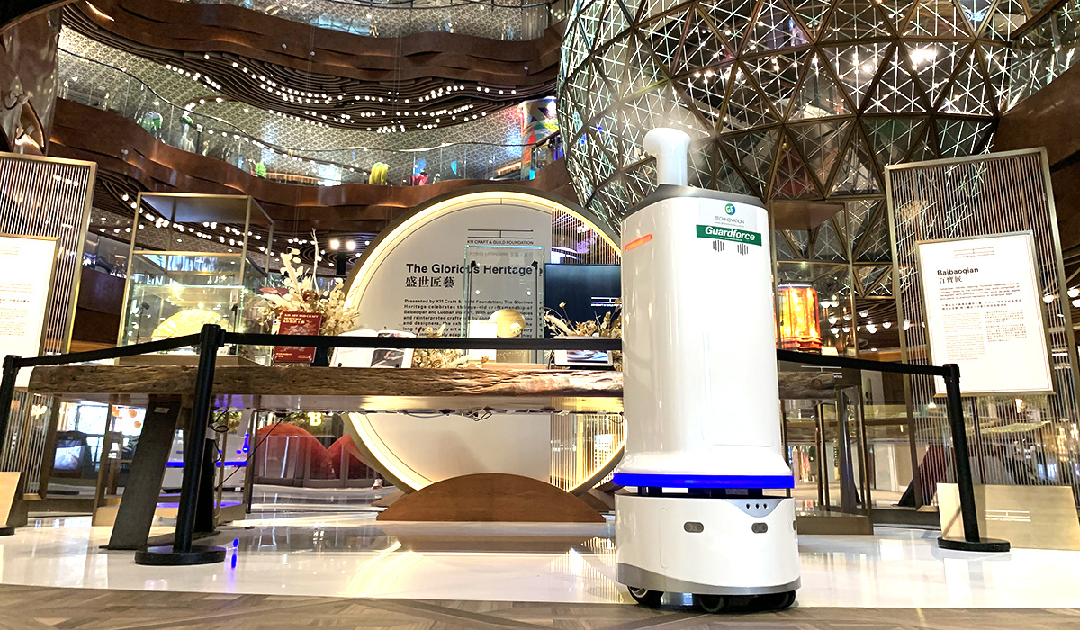 VirusGuard disinfect K11 Musea for reopening - Guardforce HK